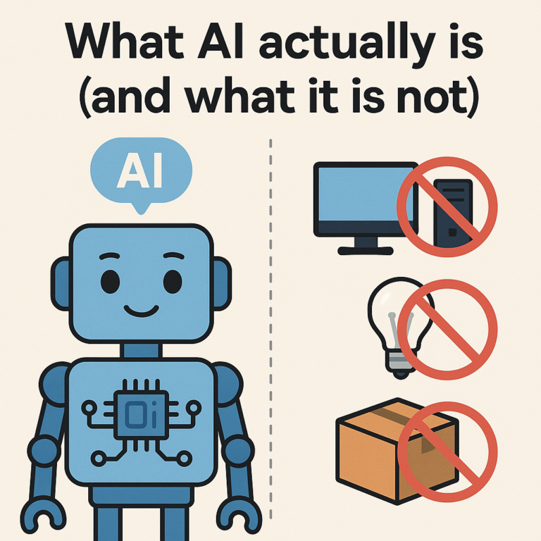 What AI Actually Is (And What It Is Not)